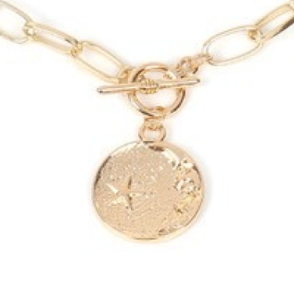 ❌SOLD OUT❌ CONSTELLATIONS GOLD CHAIN NECKLACE - Picture 2 of 3